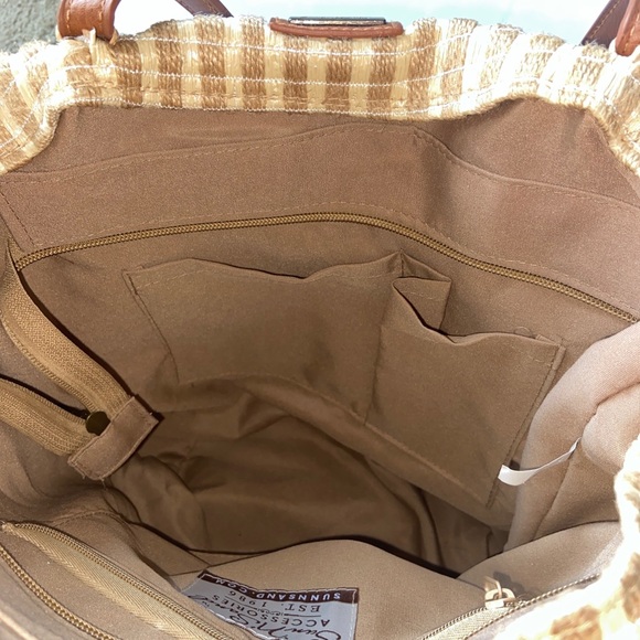 Women’s Sun N Sand Straw And Rope Purse/ Bag. Summer/Beach Vibe. EUC - Picture 7 of 9